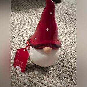 Gnome Ceramic Cup With Lid